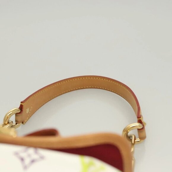 LOUIS VUITTON Monogram Multicolor Patty Shoulder Bag White M40305 Auth 127416V - Picture 8 of 16